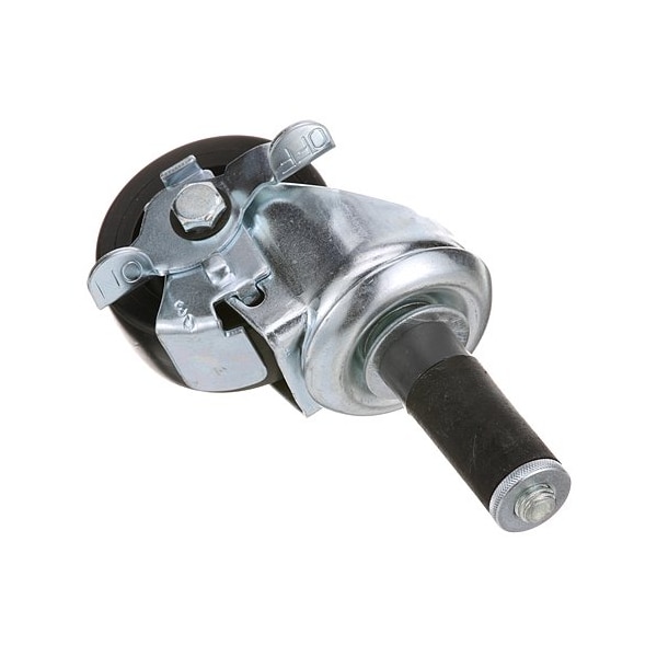 Swivel Stm Castr W/Brk 3 W  1-5/8 Od Tubing
